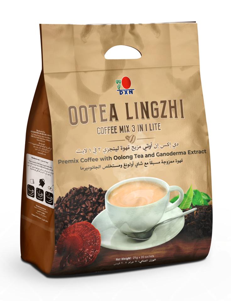 DXN Ootea Lingzhi Coffee Mix 3 in 1 Lite